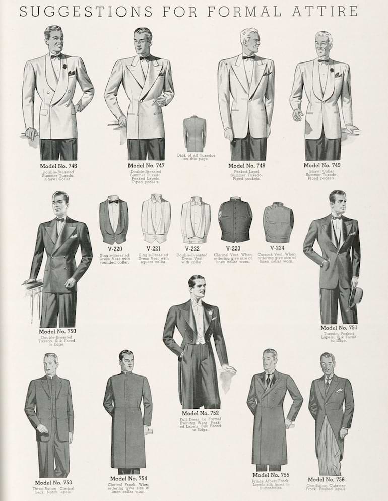 formell stil 1940-tal