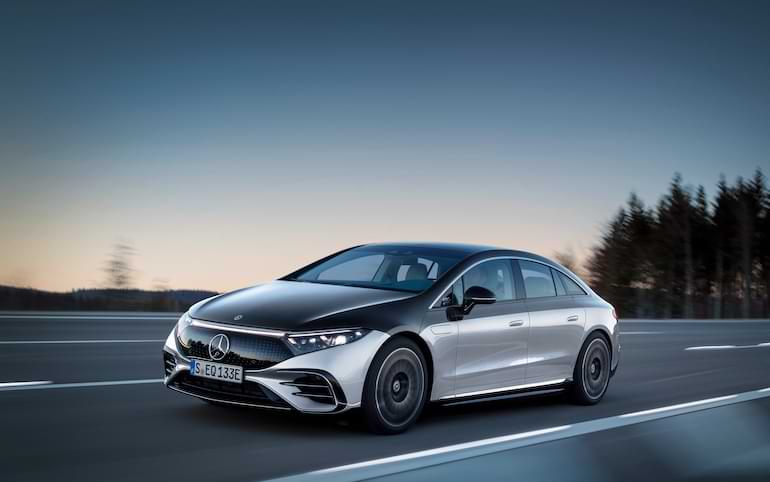 mercedes eqs elbil