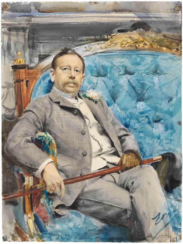 Zorn porträtt