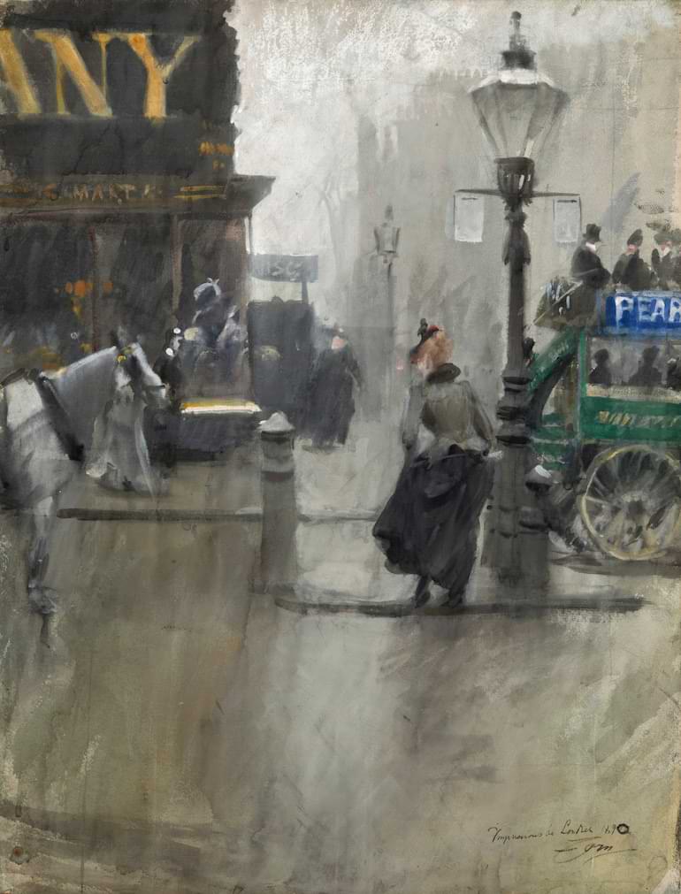 Zorn målning paris