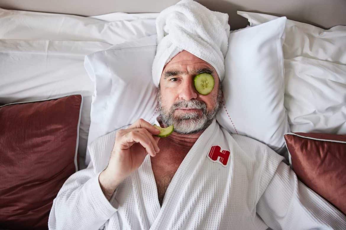 Eric cantona samarbete hotels.com