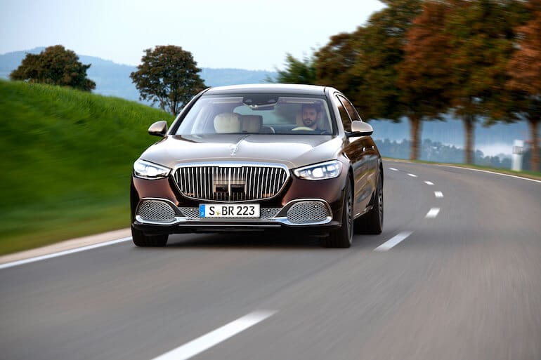 mercedes mayback s-klass lyxigaste bilen någonsin i sverige