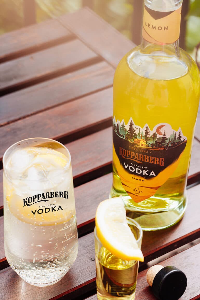 Kopparberg vodka lemon citron 2021