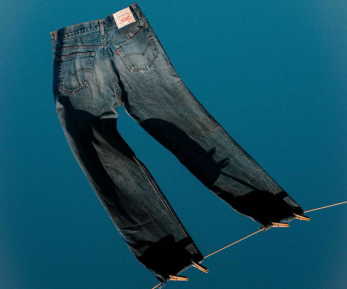 levis 501 i ekologisk bomull