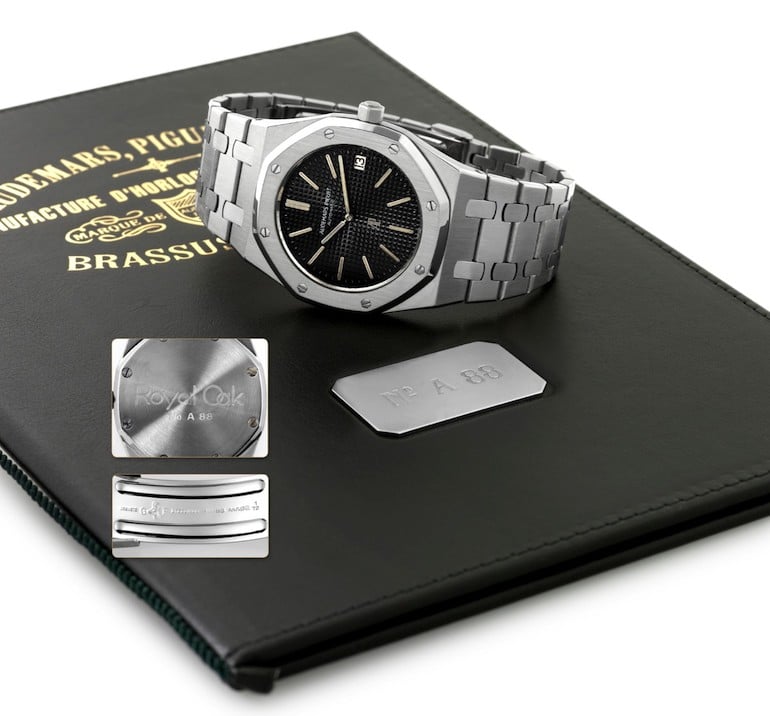 Audemars Piguet Royal Oak lyxklocka auktion