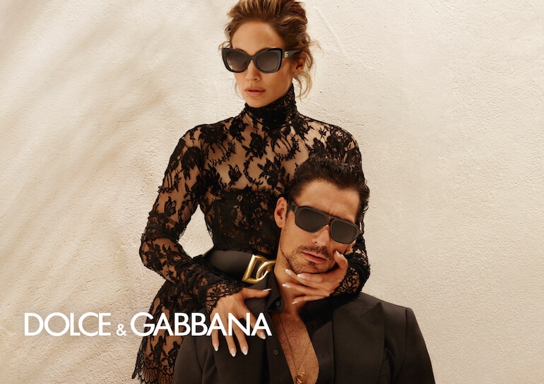 dolce & gabbana jennifer lopez & david gandy