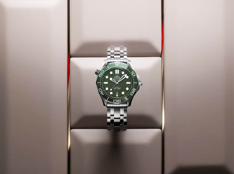 omega seamster 2022 green