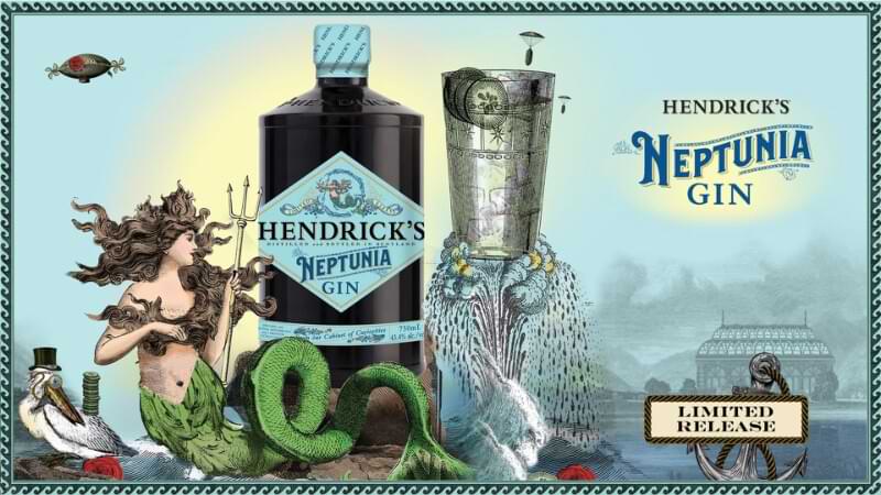 Hendrick's Neptunia Gin nyhet 2022