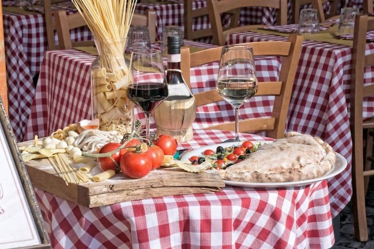 mat att testa i Toscana