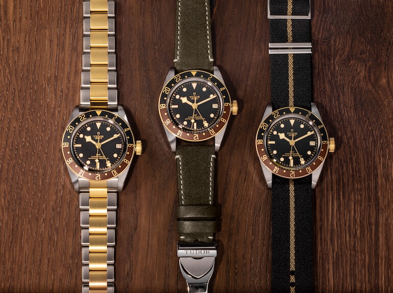 Tudor black bay gmt