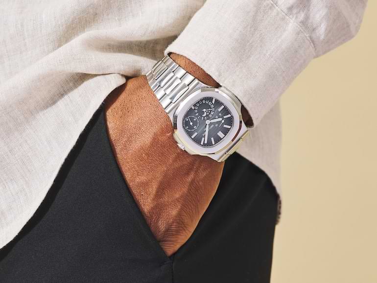 Patek Philippe Nautilus Kaplans auktion maj 2022