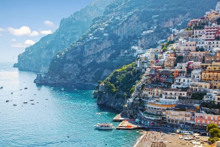 positano italien