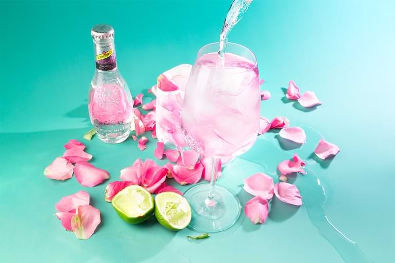 flower blush gin & tonic recept