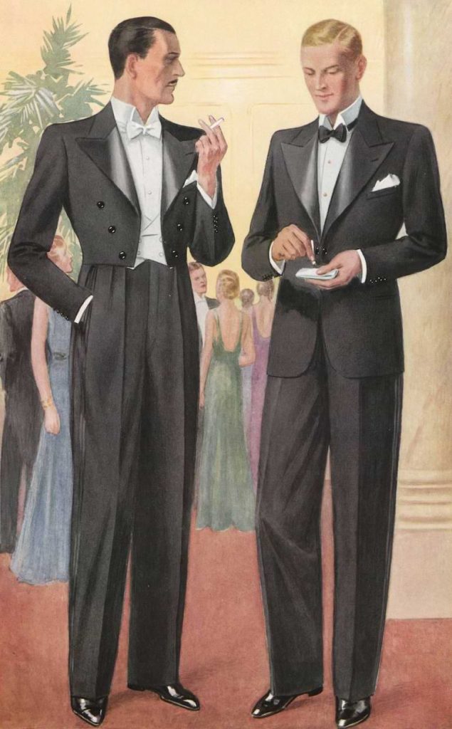 herrmode 1930-talet