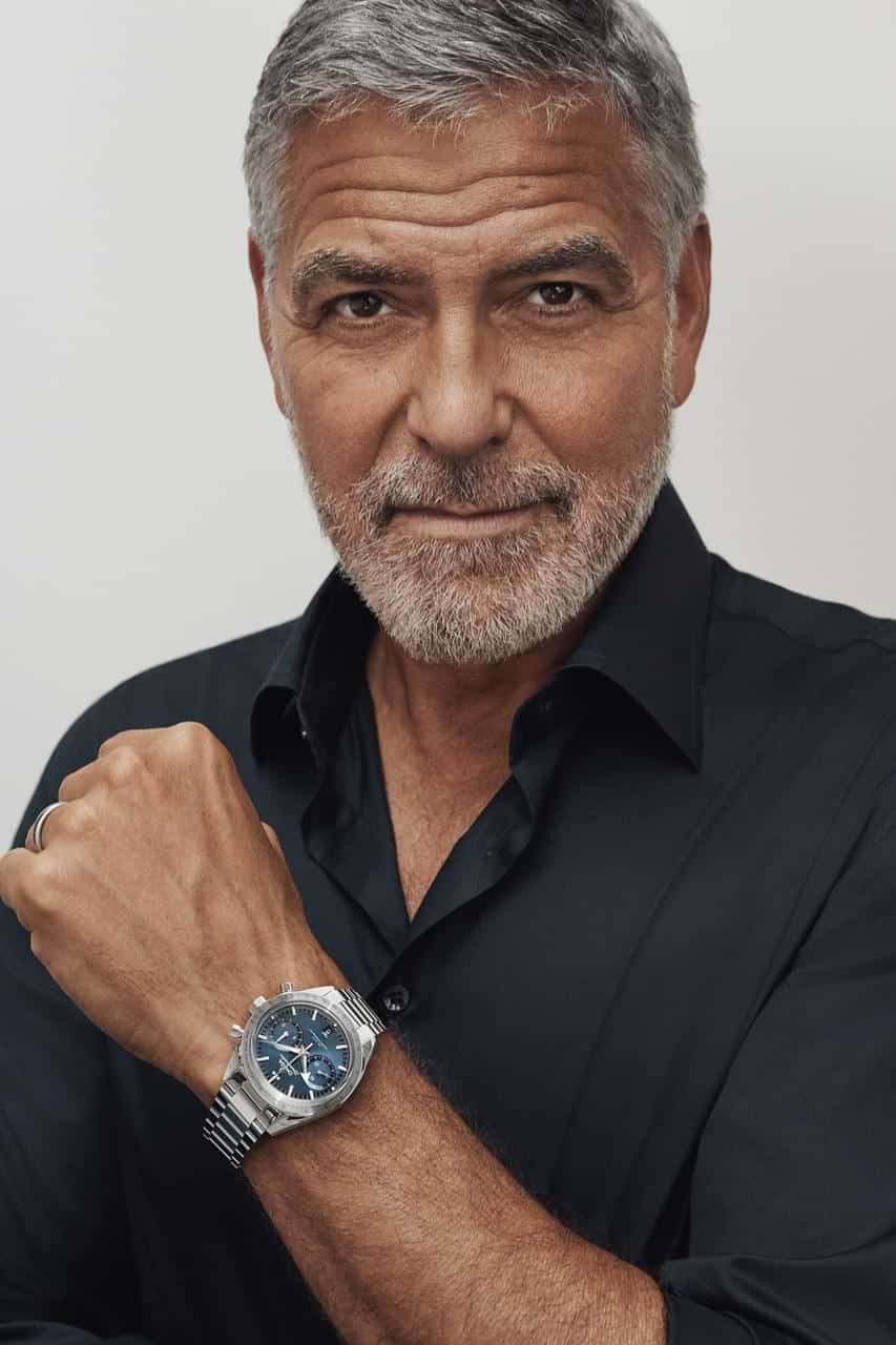 George Clooney Omega Speedmaster