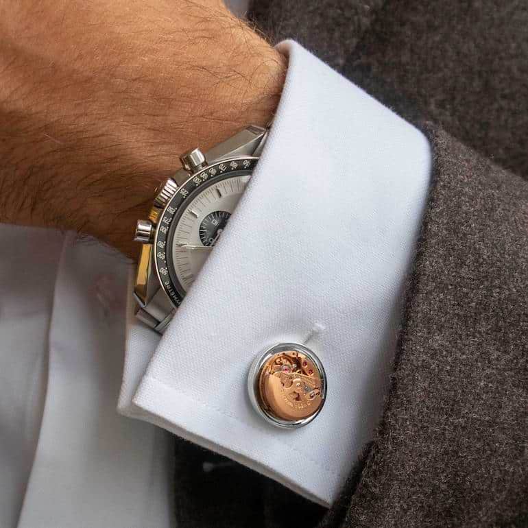 snygga manschettknappar herr