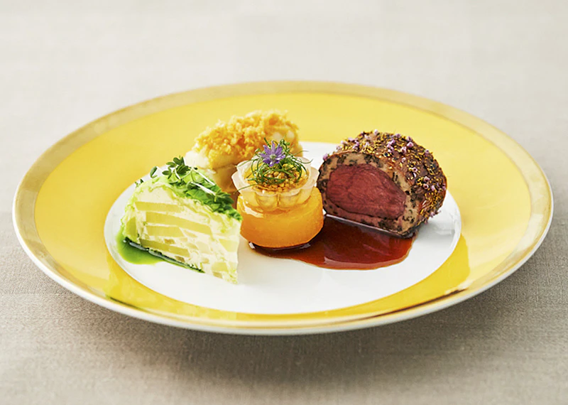 huvudrätt på hjort