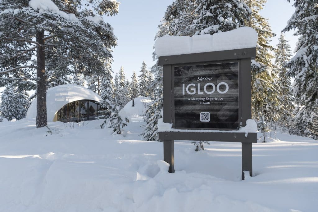 SkiStar Igloo ligger i anslutning till 