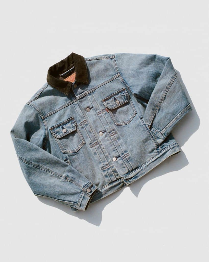 Stüssy & Levi's Type II trucker jacket