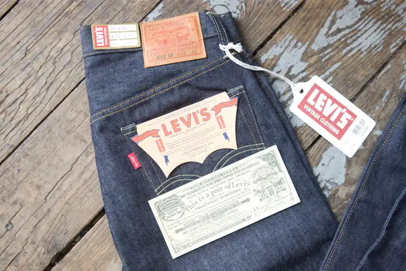 Levi's herr jeans - världens första jeans