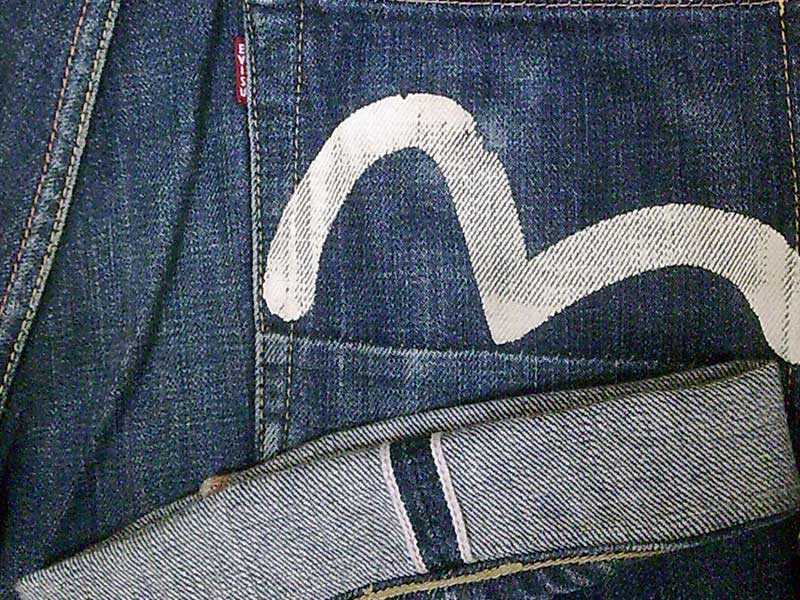 evisu japanskt märke som gör snygga jeans herr