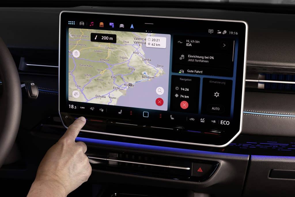 infotainmentsystem volkswagen id.7