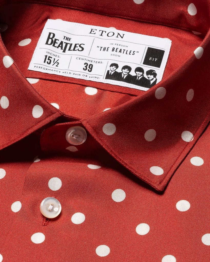 Eton x Beatles skjorta