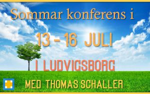 Bildtext: Välkommen till Ludviksborgs sommarkonferens 13-16 Juli med Pastor Thomas Schaller