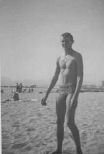 Oktober 1961 Pamplona beach Saint Tropez