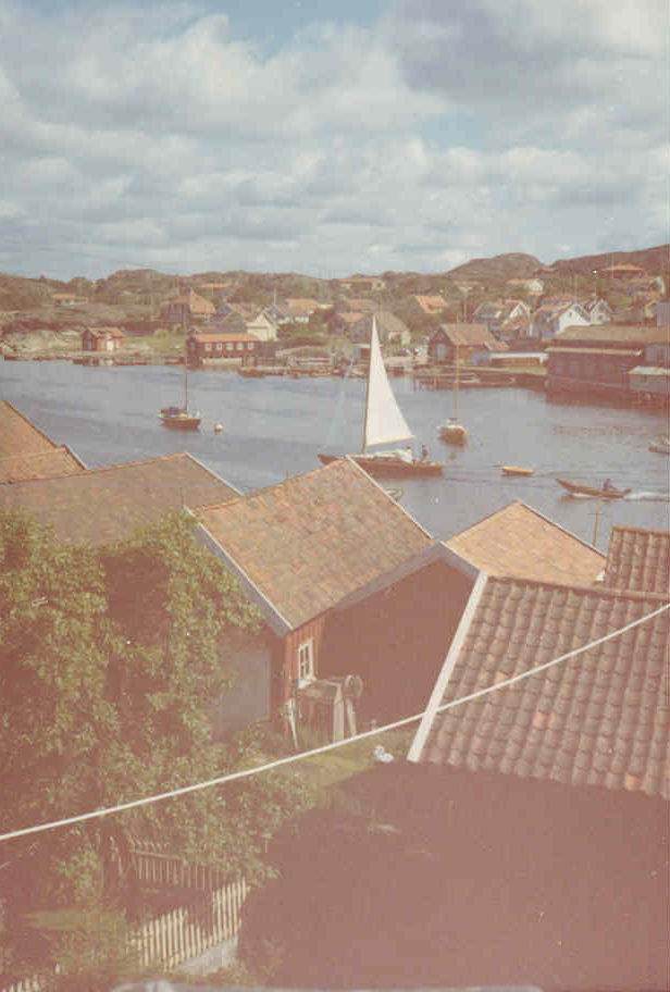 Utsikten från balkongen där vi åt vår frukost...