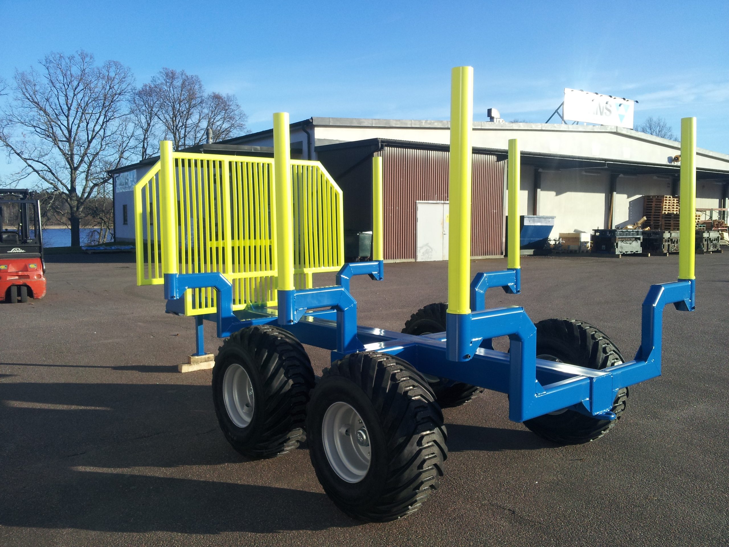 Skogsvagn Griplastavagn Giddesmaskin