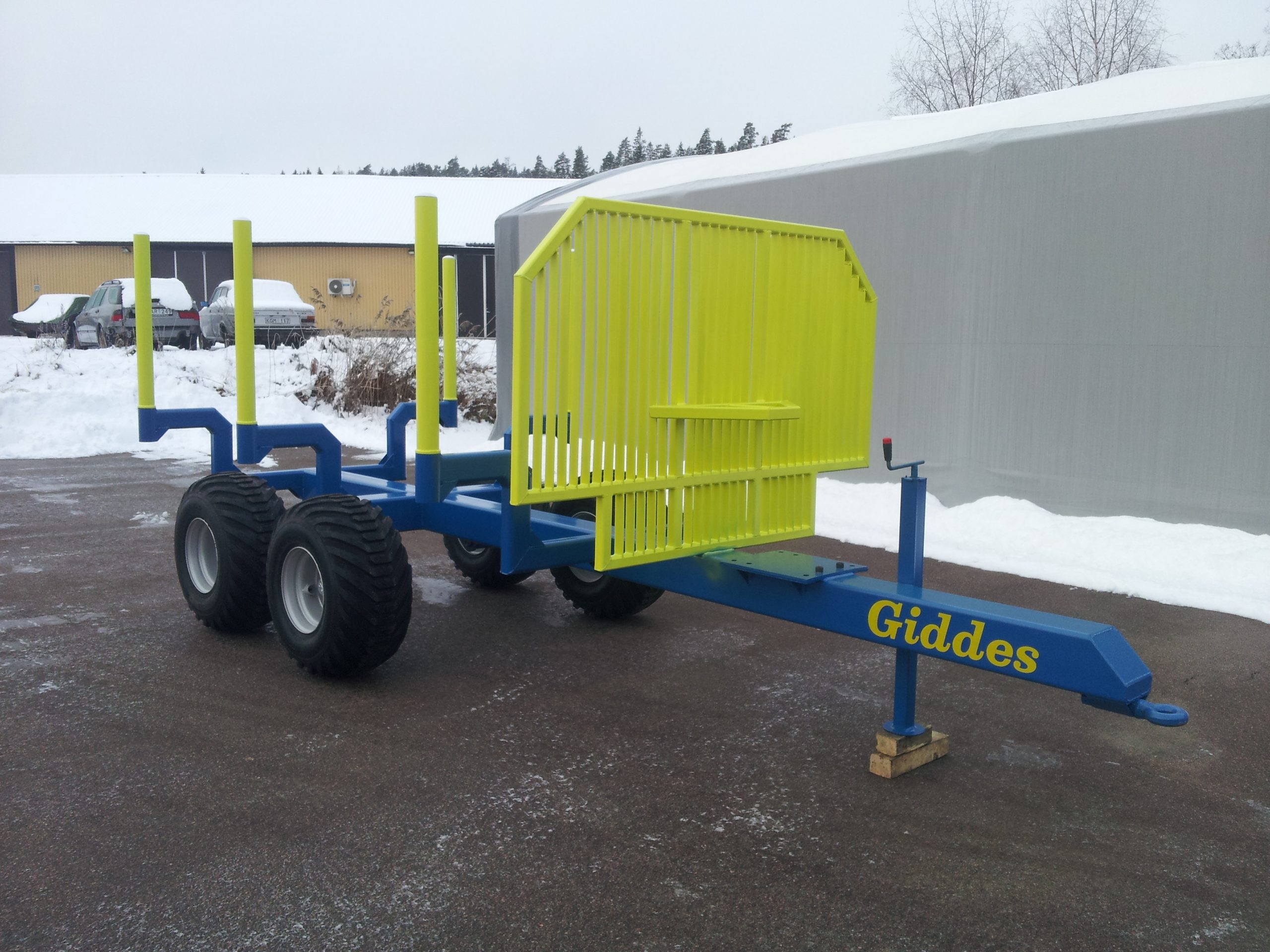 Skogsvagn Griplastavagn Giddesmaskin