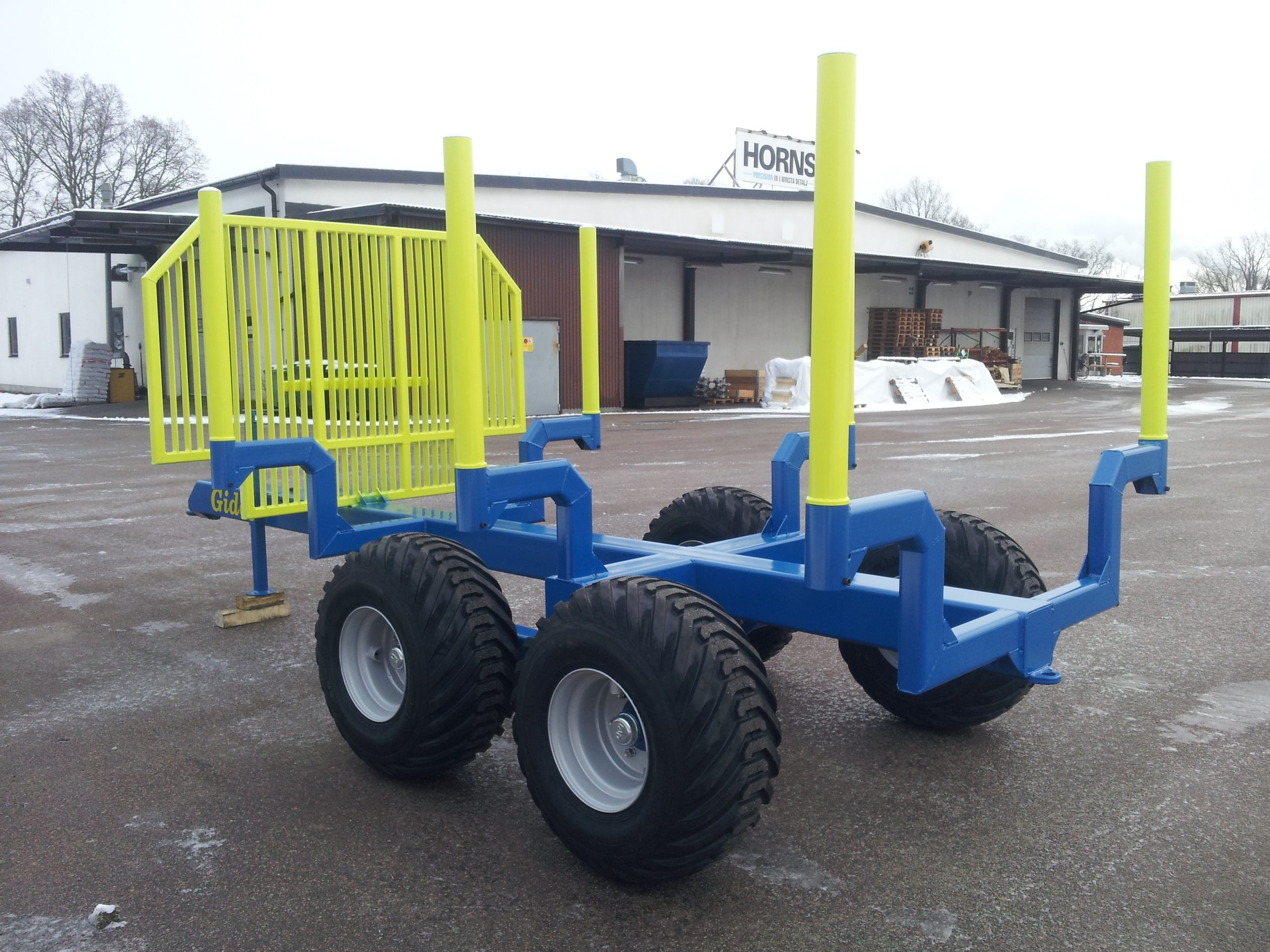 Skogsvagn Griplastavagn Giddesmaskin