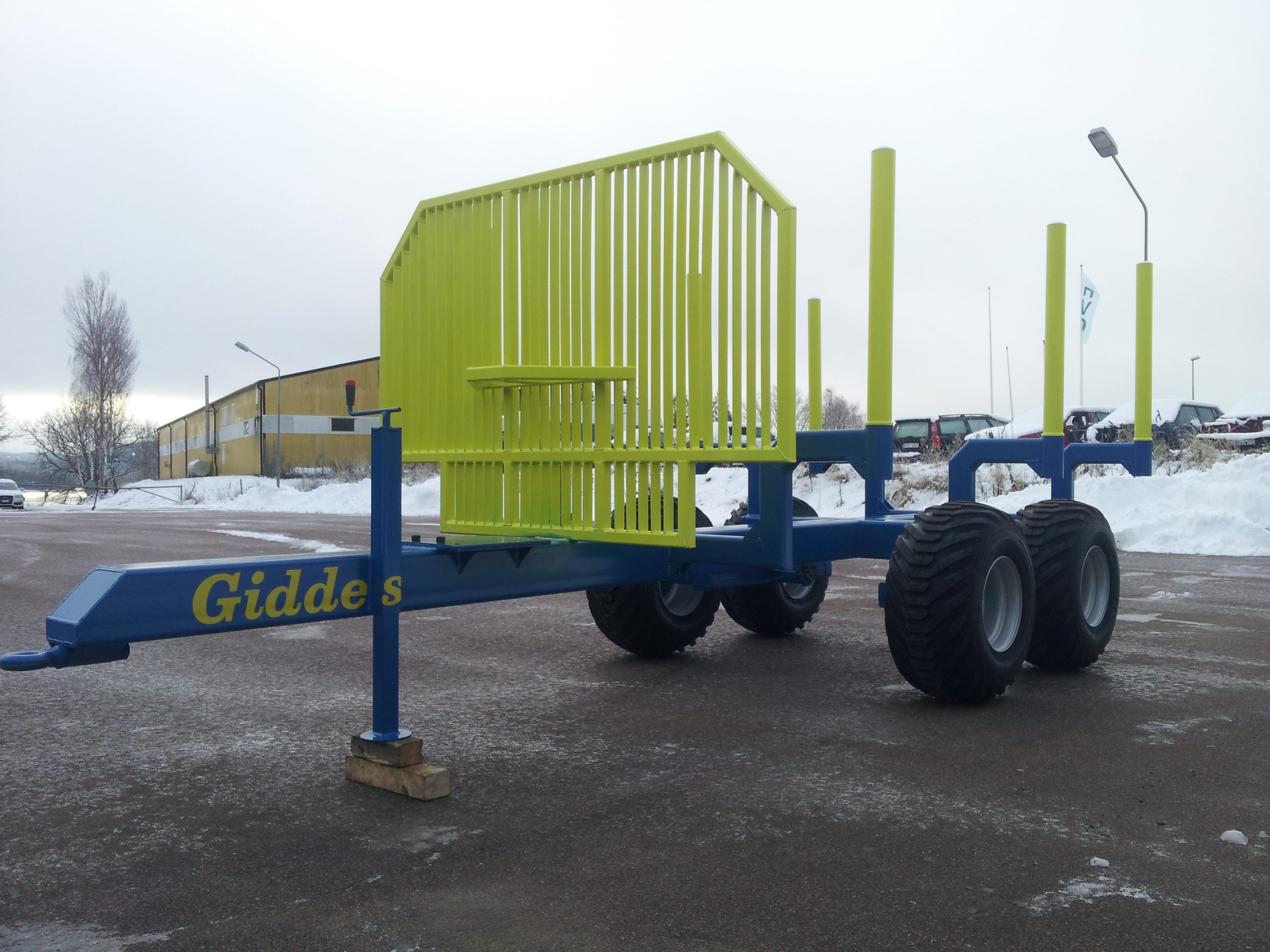 Skogsvagn Griplastavagn Giddesmaskin