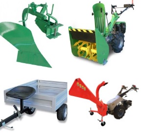 Tvåhjulstraktor tillbehör