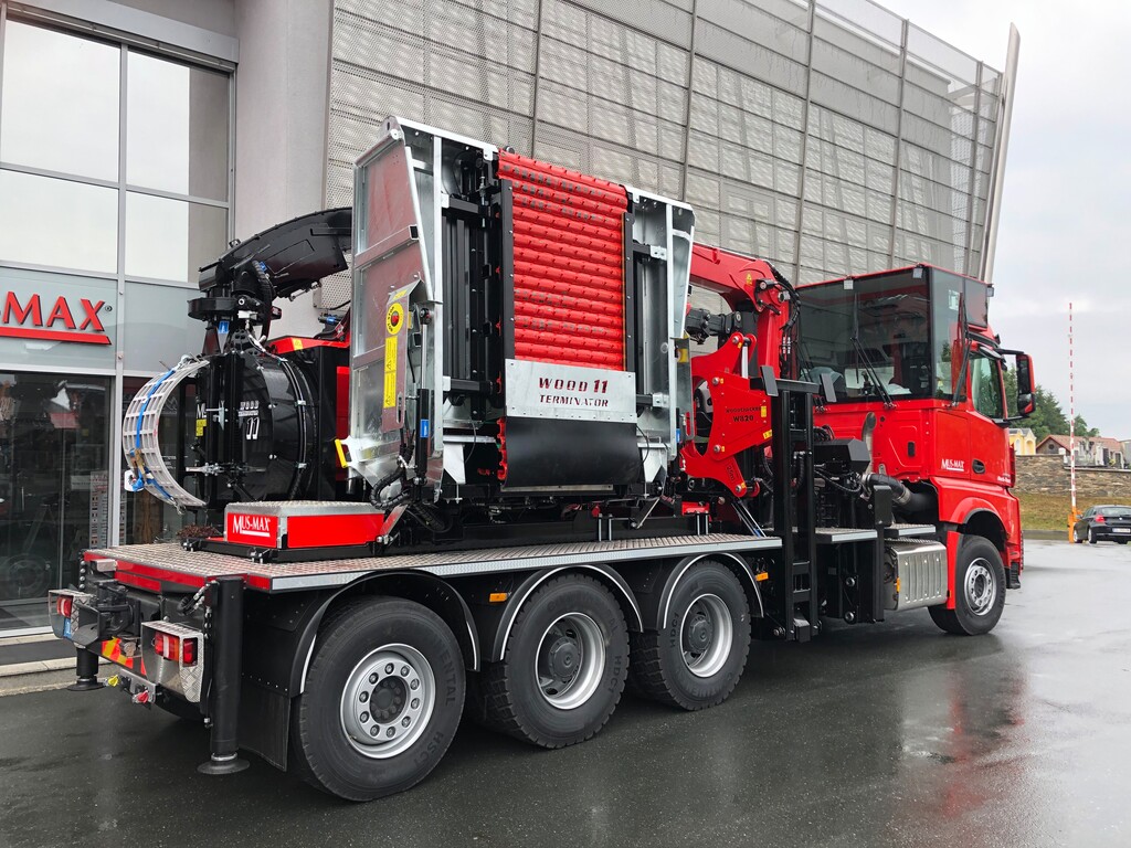 MUS-MAX Lastbil med hugg