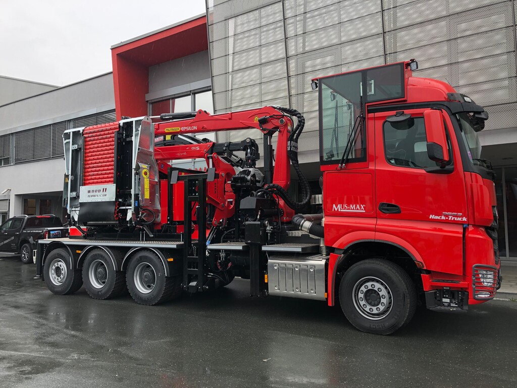 MUS-MAX Lastbil med hugg