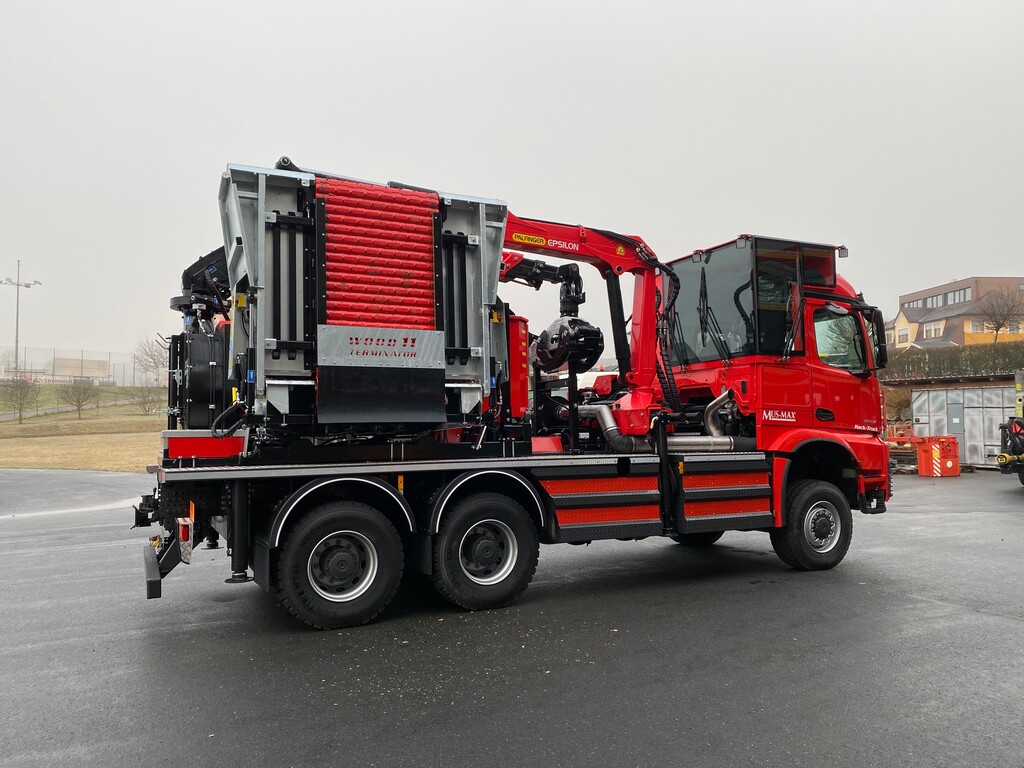 MUS-MAX Lastbil med hugg