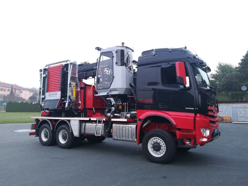 MUS-MAX Lastbil med hugg