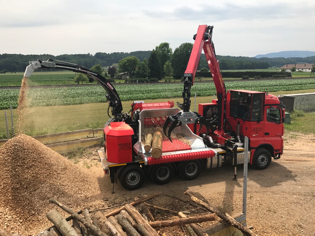 MUS-MAX Lastbil med hugg