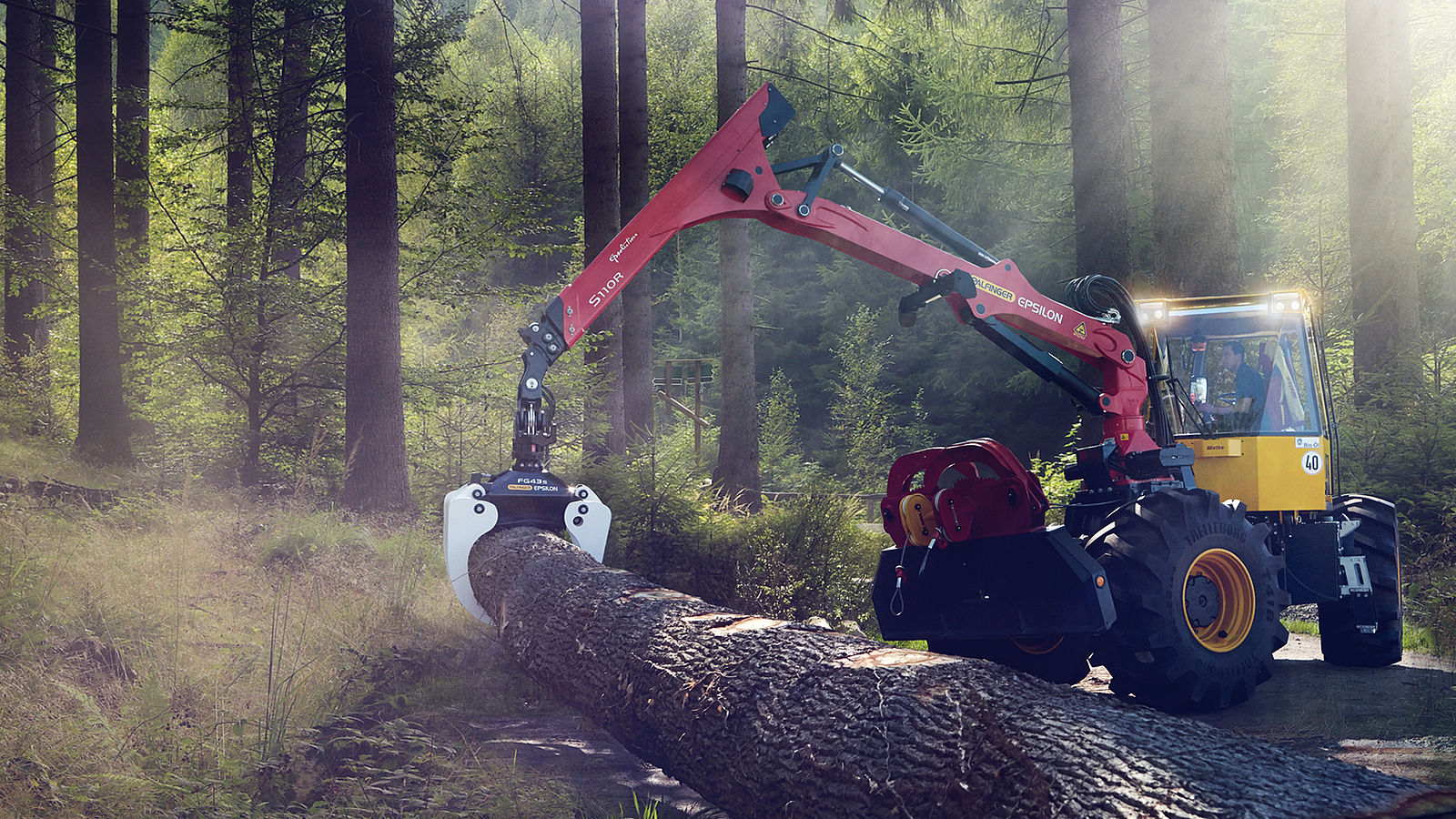 Skogsmaskin 4x4 Welte W130 - Bild 7