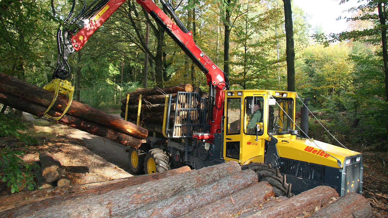 Skogsmaskin 4x4 Welte W130 - Bild 3