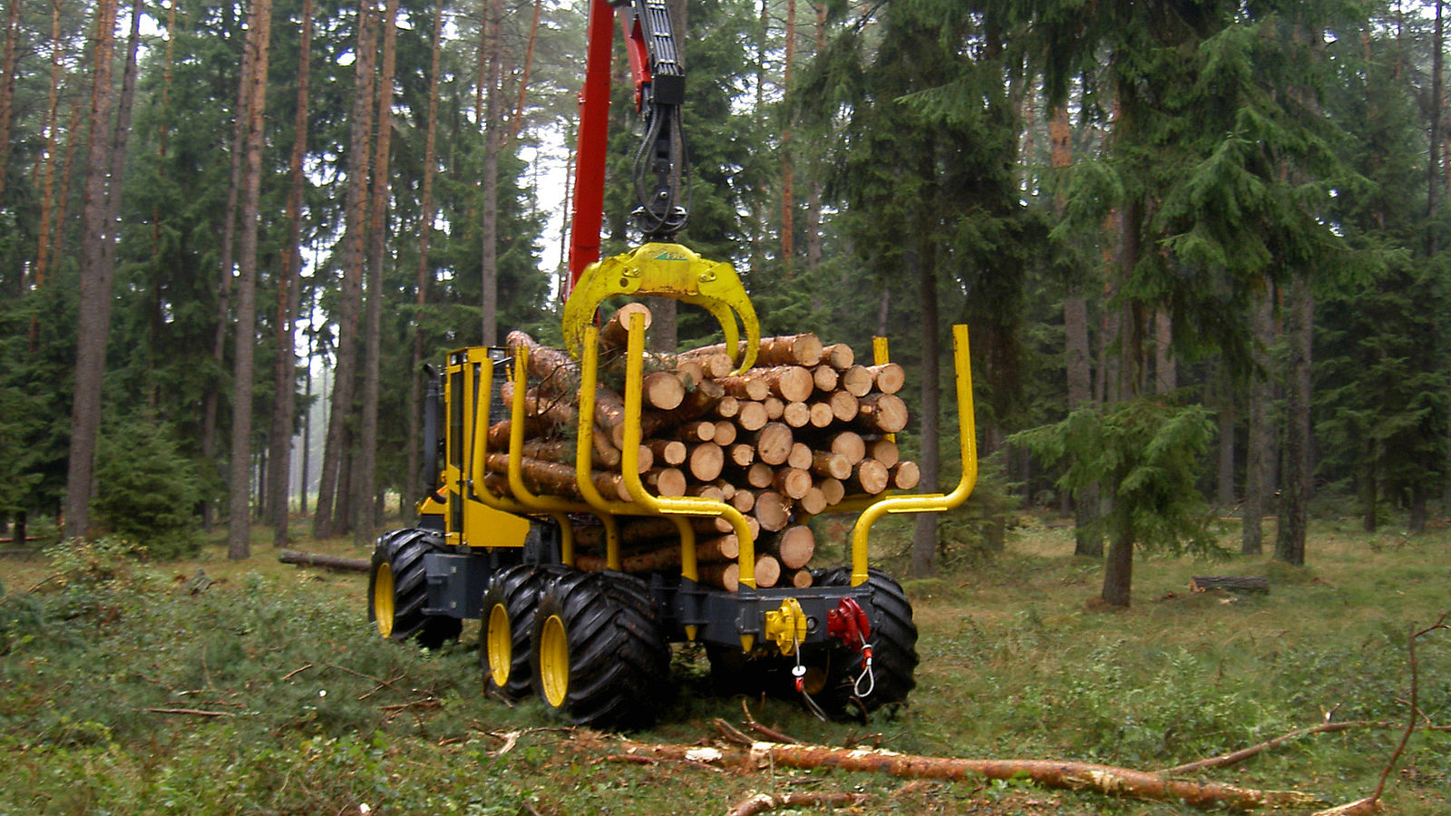 Skogsmaskin 4x4 Welte W130 - Bild 2