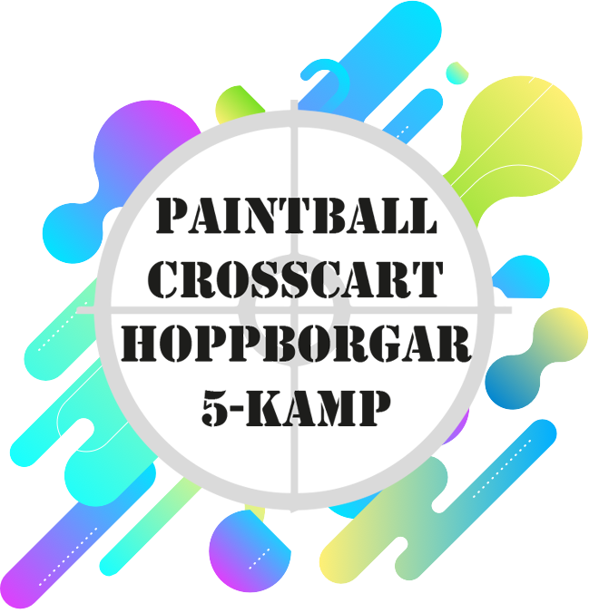 Paintball, Crosscart, Hoppborgar, 5-kamp