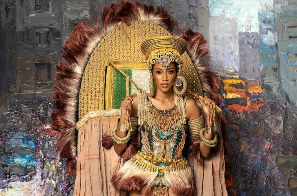 Maristella Okpala Nigerian Traditional Costume “Mmanwa”
