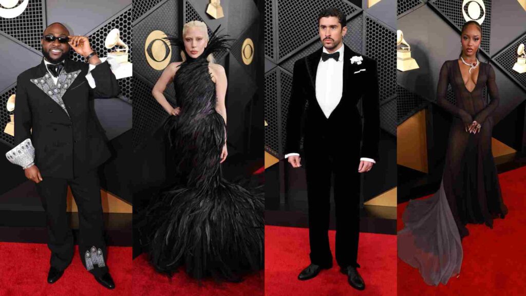 2026 GRAMMYs: Best Dressed Stars. Davido, Lady Gaga, Bad Bunny, Ayra Starr