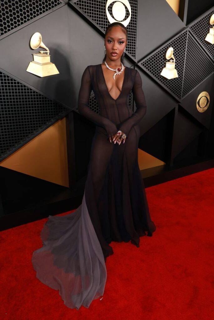 Ayra Starr at the 2026 Grammys