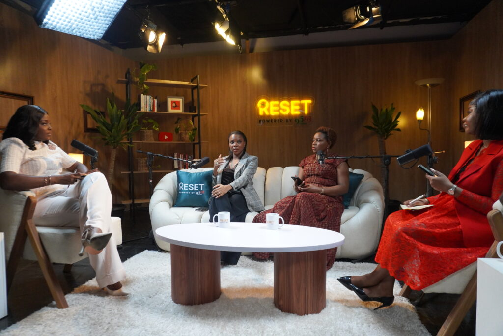 Guests and hosts of The Reset Show