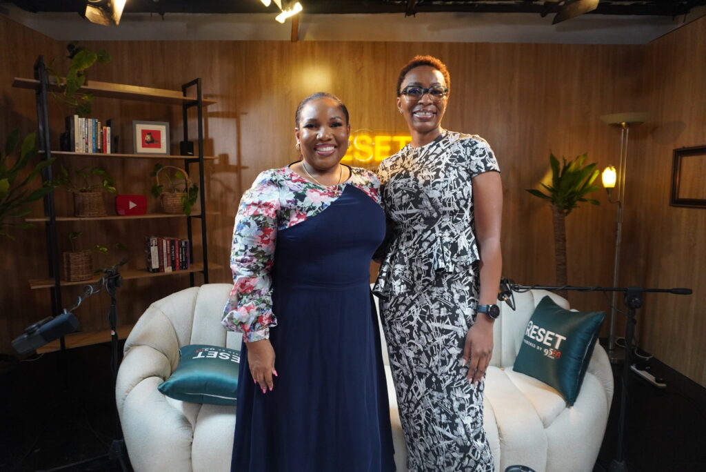Dr. Glory Edozien and a guest of Reset Show