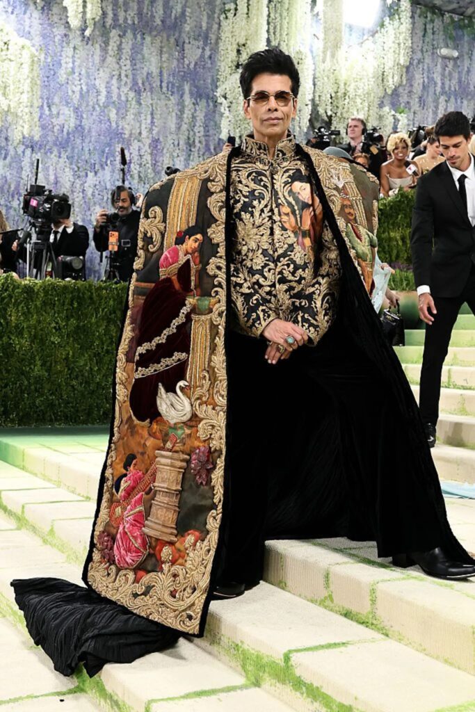 Fashion Is Art - Karan Johar in Manish Malhotra)